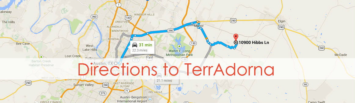 Directions to TerrAdorna