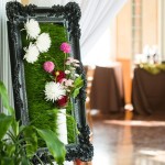 framed flowers